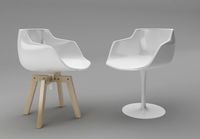 Mdfitalia FLOW ARMCHAIR 3D Model