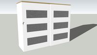 SCHUIFDEURKAST TWINN 2 ROMPEN - gespiegeld