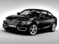 BMW 2 Series Coupe 2015 3D Model