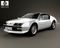 Renault Alpine A310 1976 3D Model