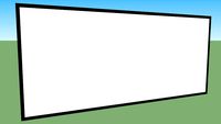 MPG 17x40 Projection Screen