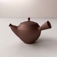Kyusu Teapot 3D Model