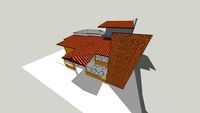 Estudo de ante-projeto de bar na orla de Salvador-ba.