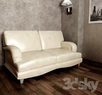 Sofa with labeling