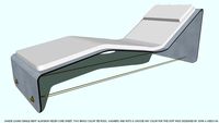 CHAISE LOUNGE ALUMINUM & CHOOSE YOUR COLOR PADS BY JOHN A WEICK RA