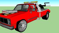 badass dragracing towtruck