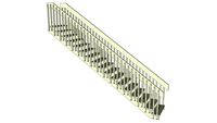 Deck stair open riser 2