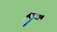 arm gun/sword