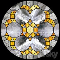 stained-glass window