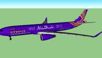 Airbus A330-300 ETIHAD 'Visit Abu Dhabi 2012' Livery (UPDATE)