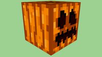 Minecraft Pumpkin by Zapperier