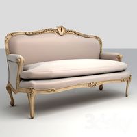Classic Louis XV style sofa