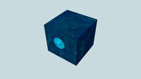 Cubo en perspectiva