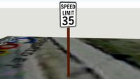 Speed Limit Sign