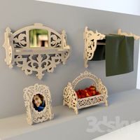 Wood carvings of plywood