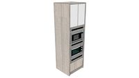 Torre com Forno e microondas