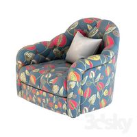 Armchair with utjazhki