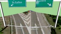 Autobahn Einfahrt Regensdorf