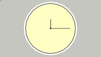 A1 . orologio analogico