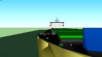 Large dry cargo ship