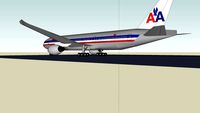 B777-200LR ( Long Range Version in AA colours)