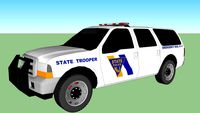 2004 Ford Excursion New Jersey State Police
