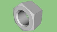 05050084 Hexagon nuts ISO 4032 M14