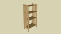 Mission Book Rack