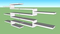 墙3d model