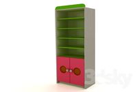 Cabinet with shelves