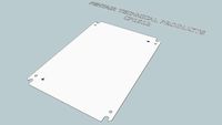 PENTAIR TECHNICAL PRODUCTS CP1612 : Panel, 14.20x10.20