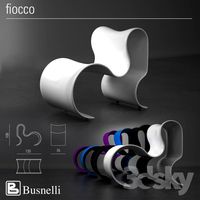 Armchair Vusnelli fiocco