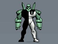 3D model Ben 10 Reboot Version 3d Model VR / AR / low-poly