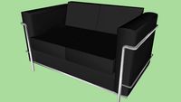 modern loveseat