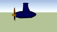Blue Azipod Thruster for Cruise Ships