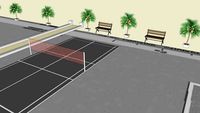 Badminton and garden