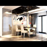 Photorealistic Dining Room 0008 3D Model