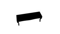 72874 Bench Opulence Black (Sitzbank Opulent Black)