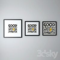 Art.com-GOOD THINGS ARE GOING TO HAPPEN