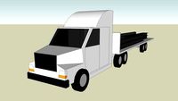 40 Foot Flatbed Truck