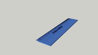 Shatter-resistant ruler