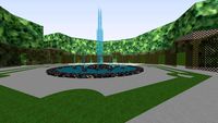 Full Versailles Gardens- Domes and Encelade