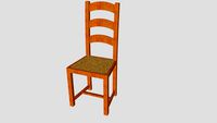 Chaise en chêne