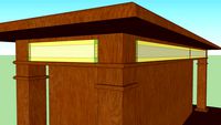 F.L. Wright Inspired Bar