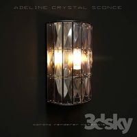 ADELINE CRYSTAL SCONCE