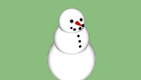 bon homme de neige