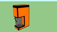 Cafeteira Color Coffee Laranja