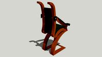 Squatter Chair for the All-in One Gametable