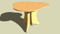 3-lobed table