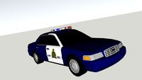 RCMP retro Crown victoria